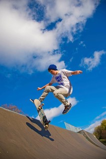 Twelve-year-old skater