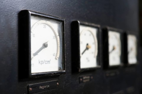Mechanical pressure gauge