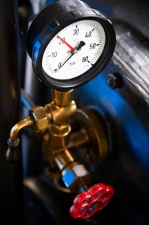 Mechanical pressure gauge