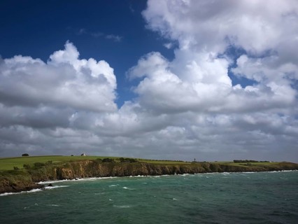 Atlantic beach in the Bay of Douarnenez