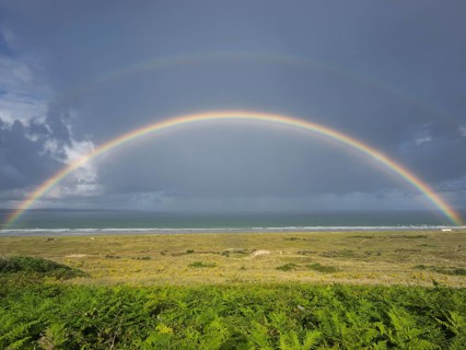 Rainbow over the Bay of Douarnenez