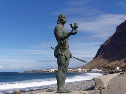 Bronze statue