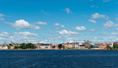 The port city of Karlskrona