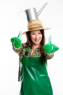 Female gardener