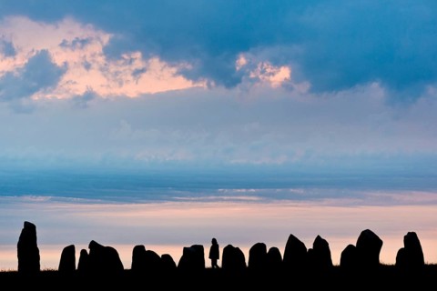 Visitors at the Ale's Stones