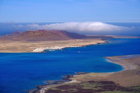 Place Caleta del Sebo on La Graciosa Island