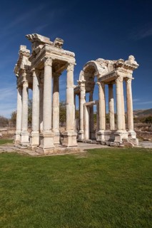 Tetrapylon in the ancient city of Aphrodisias