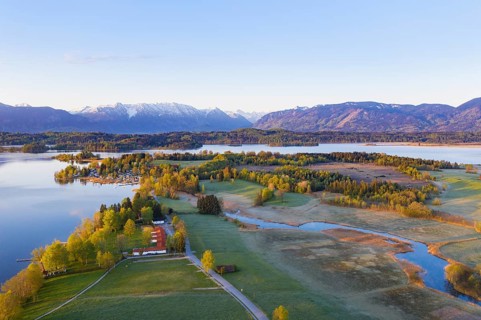 River Ach and Lake Staffelsee