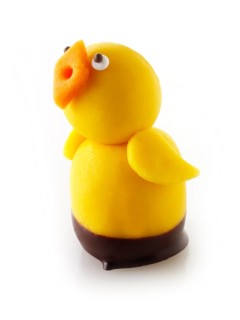 Marzipan chick for Easter