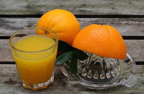 Freshly squeezed orange juice