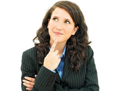 Young businesswoman