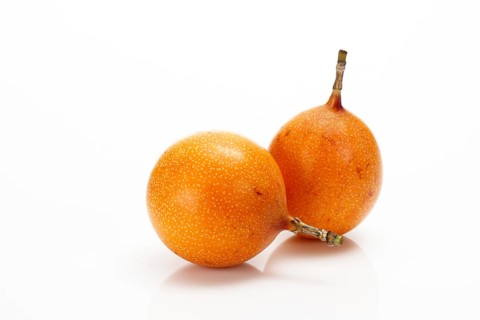 Two Granadillas or Passion Fruit (Passiflora caerulea)