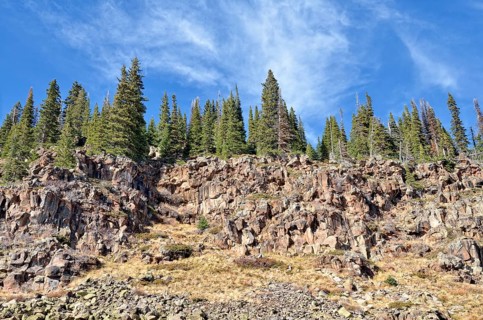 Basalt quarry
