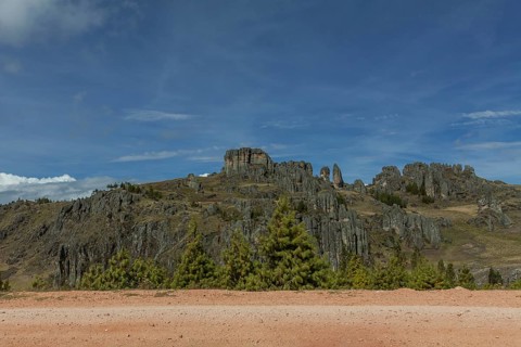 Cerro los Frailones o Cerro del Castillo rocks