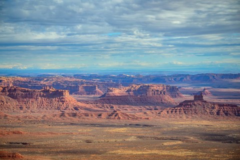 Eroded Table Mountains