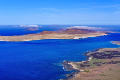 Islands La Graciosa and Montana Clara