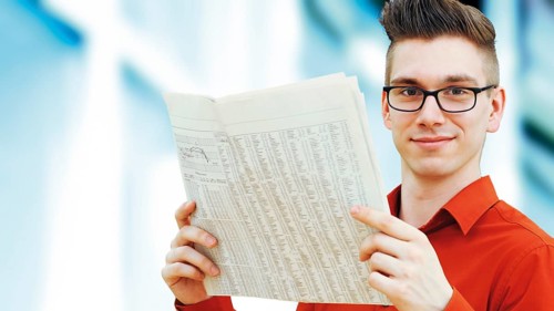 Modern young businessman