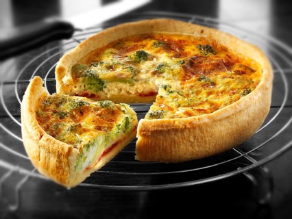 Broccoli quiche