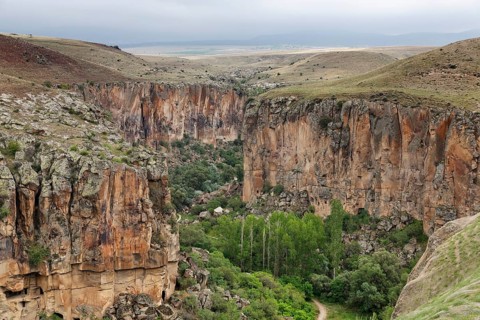 Ihlara Valley or Peristrema Valley