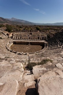 Amphitheatre in the ancient city of Aphrodisias