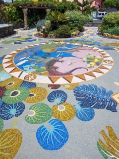 Floor mosaic