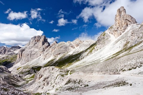 View on the way to Kesselkogel mountain