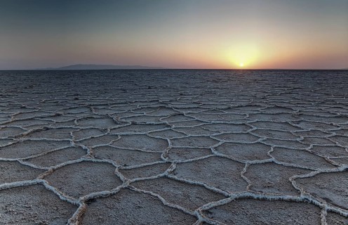 Dasht-e Kavir salt desert