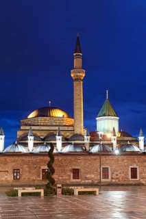 Mevlana monastery with Rumi's Mausoleum