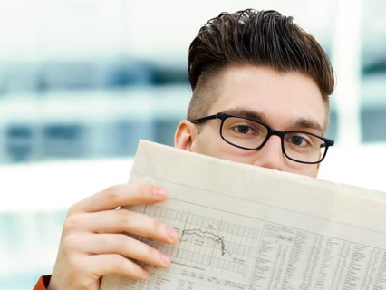Modern young businessman