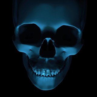 Creepy skull