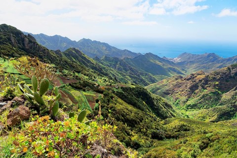 View of Anaga Mountains