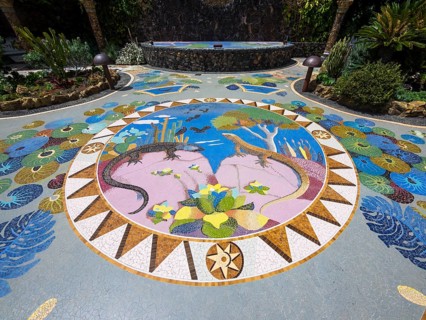 Floor mosaic