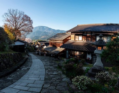 Historic village on Nakasendo street
