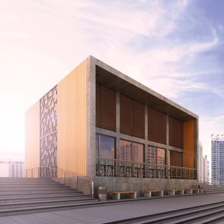 Modern building