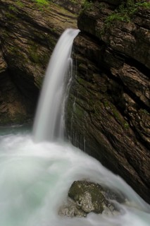 Thur waterfalls near Wildhaus