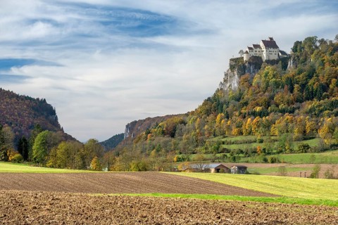 Agricultural land in the Upper Danube Valley