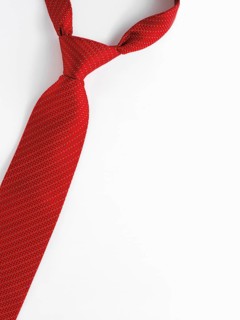 Red tie