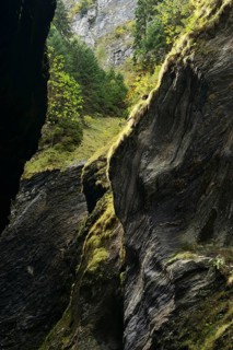 Viamala gorge near Thusis