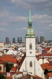 City view with St. Martin's Cathedral