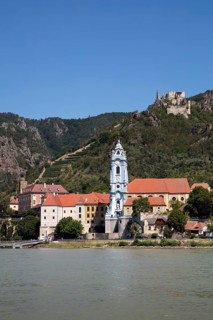 Durnstein Monastery and Durnstein Castle Ruins