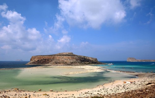 Bay of Balos with lagoon of Gramvousa