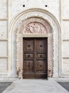 Romanesque main portal