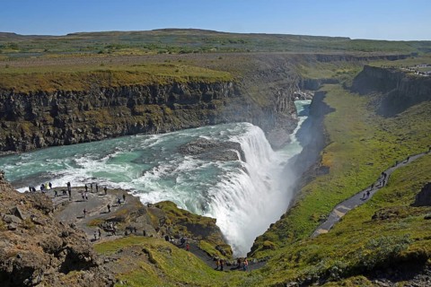 Waterfall Gullfoss