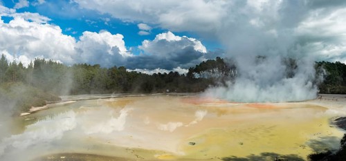 Steaming Champagne Pool