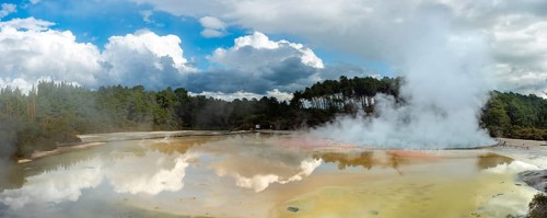 Steaming Champagne Pool