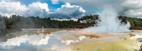 Steaming Champagne Pool