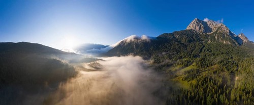 Grunkopf and Wettersteinspitze