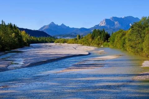 Isar near Wallgau