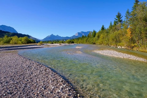 Isar near Krun