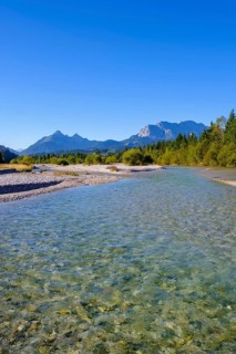 Isar near Krun